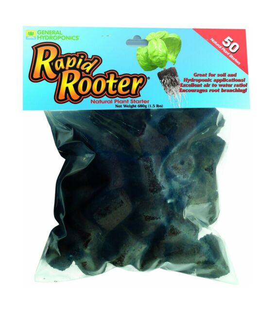 General Hydroponics Rapid Rooter Plugs 50 pack