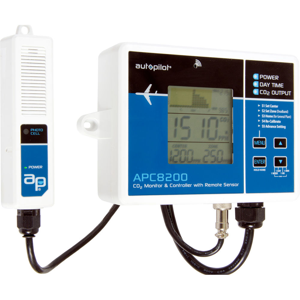Autopilot CO2 Monitor & Controller w/15 Remote Sensor