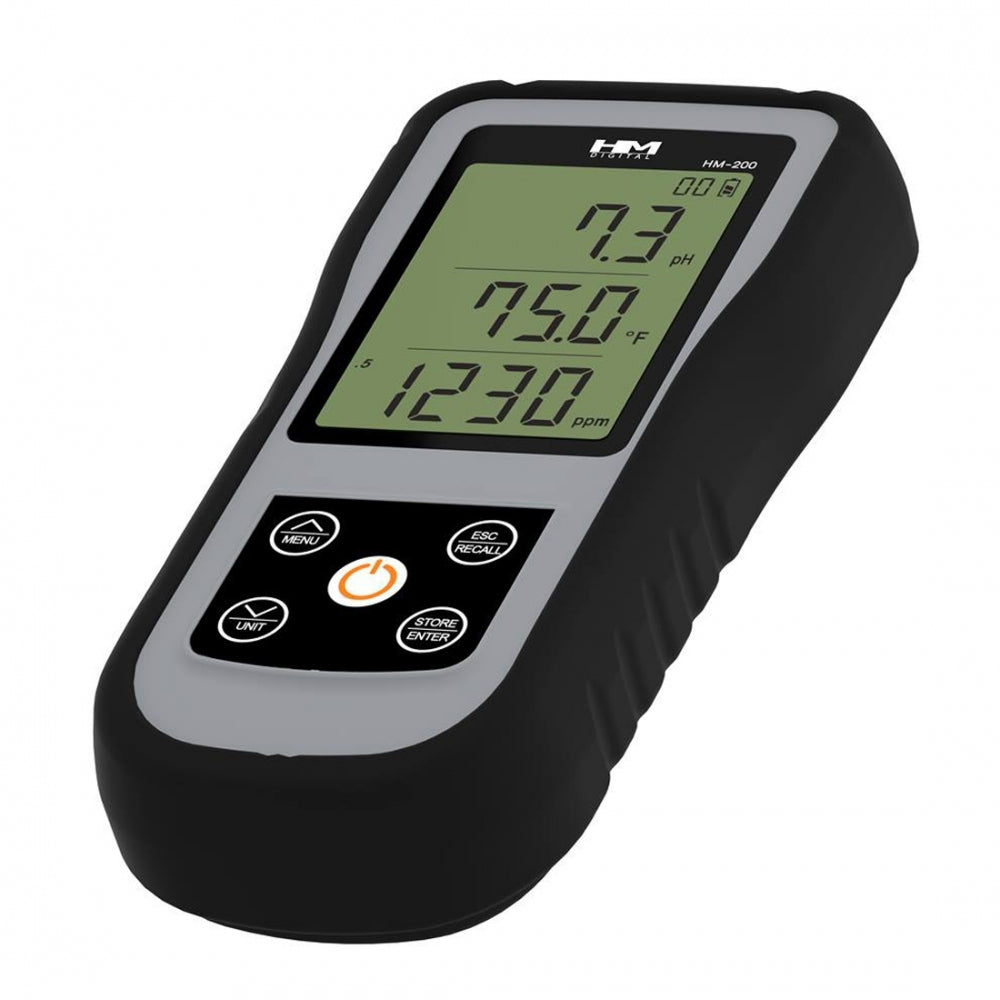 HM200 Portable pH/EC/TDS/Temp Monitor