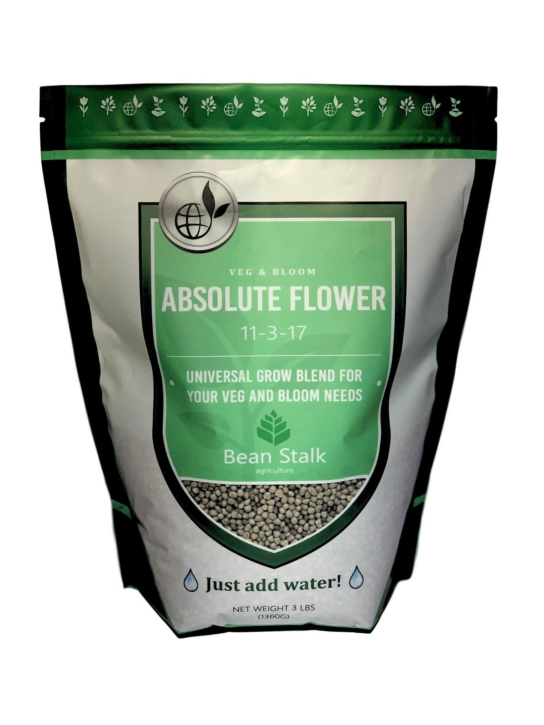 Bean Stalk Absolute Flower Fertilizer 3 Lb