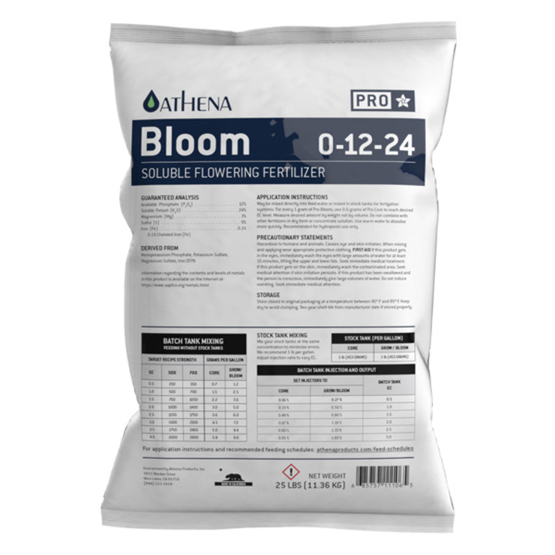 Athena Pro Bloom 25lb Bag